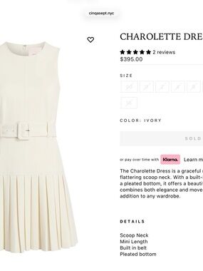 CInq a Sept Charollette Mini Dress